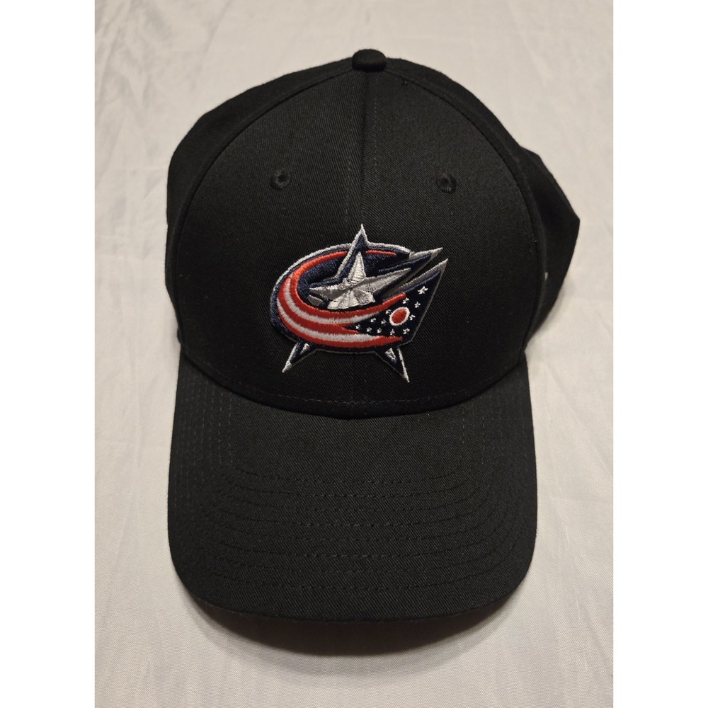 Columbus Blue Jackets NHL Fanatics Hat Adult Black Adjustable EUC‎ Cap Fan Gear